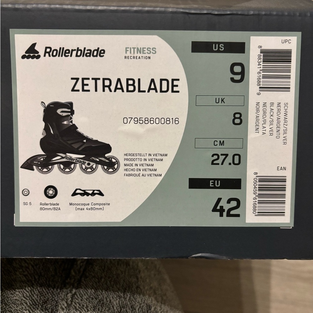 Rollerblade Zetrablade Skates